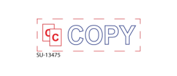 SU-13475 - 2 Color "Copy" <BR> Title Stamp