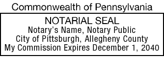 notary pennsylvania stamp cart add
